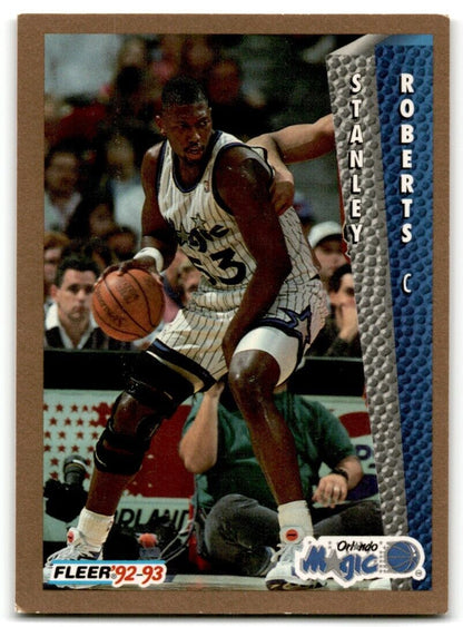 1992-93 Fleer Stanley Roberts Orlando Magic #162