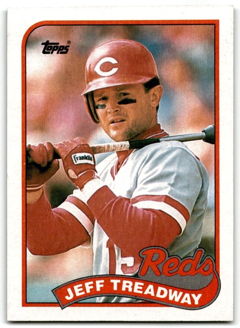 1989 Topps Jeff Treadway Cincinnati Reds #685