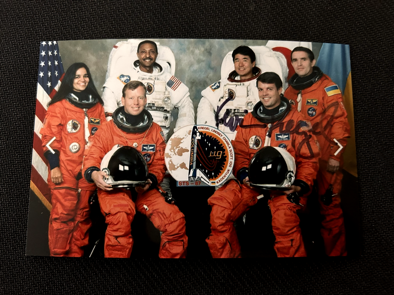 NASA Astronaut  KEVIN KREGEL Authentic Hand Signed Autograph 5X7