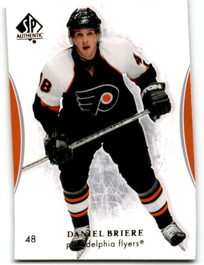 2007-08 SP Authentic Daniel Briere Philadelphia Flyers #1