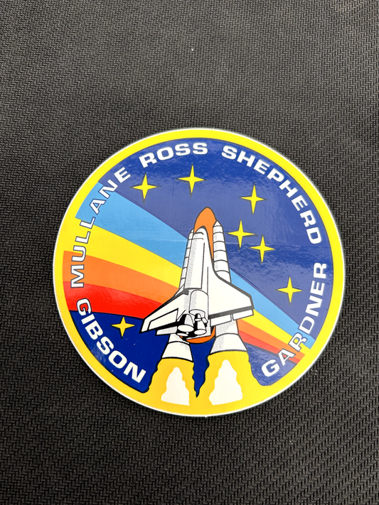 NASA 4 inches Space Shuttle STS-27 mission decal vinyl - sticker