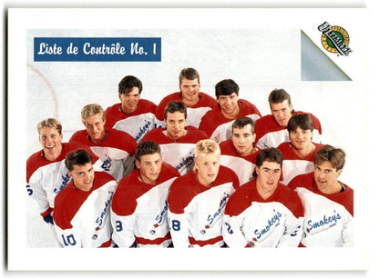 1991-92 Ultimate Draft French First Round (Group Shot) #37