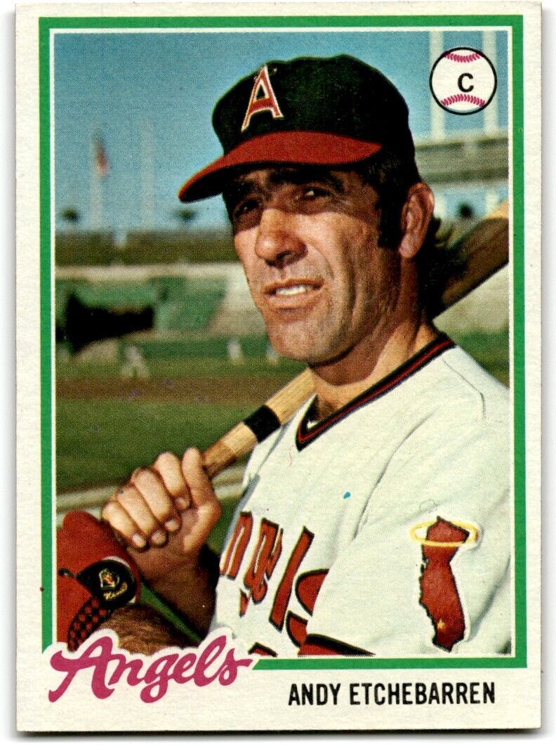 1978 Topps Andy Etchebarren California Angels #313