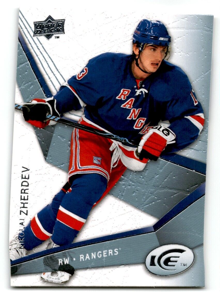 2008-09 Upper Deck Ice Nikolai Zherdev New York Rangers #66