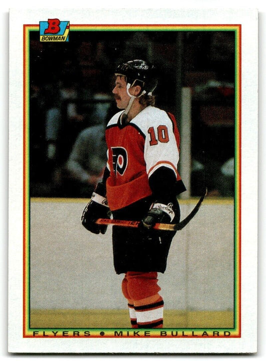 1990-91 Bowman Mike Bullard Philadelphia Flyers #114