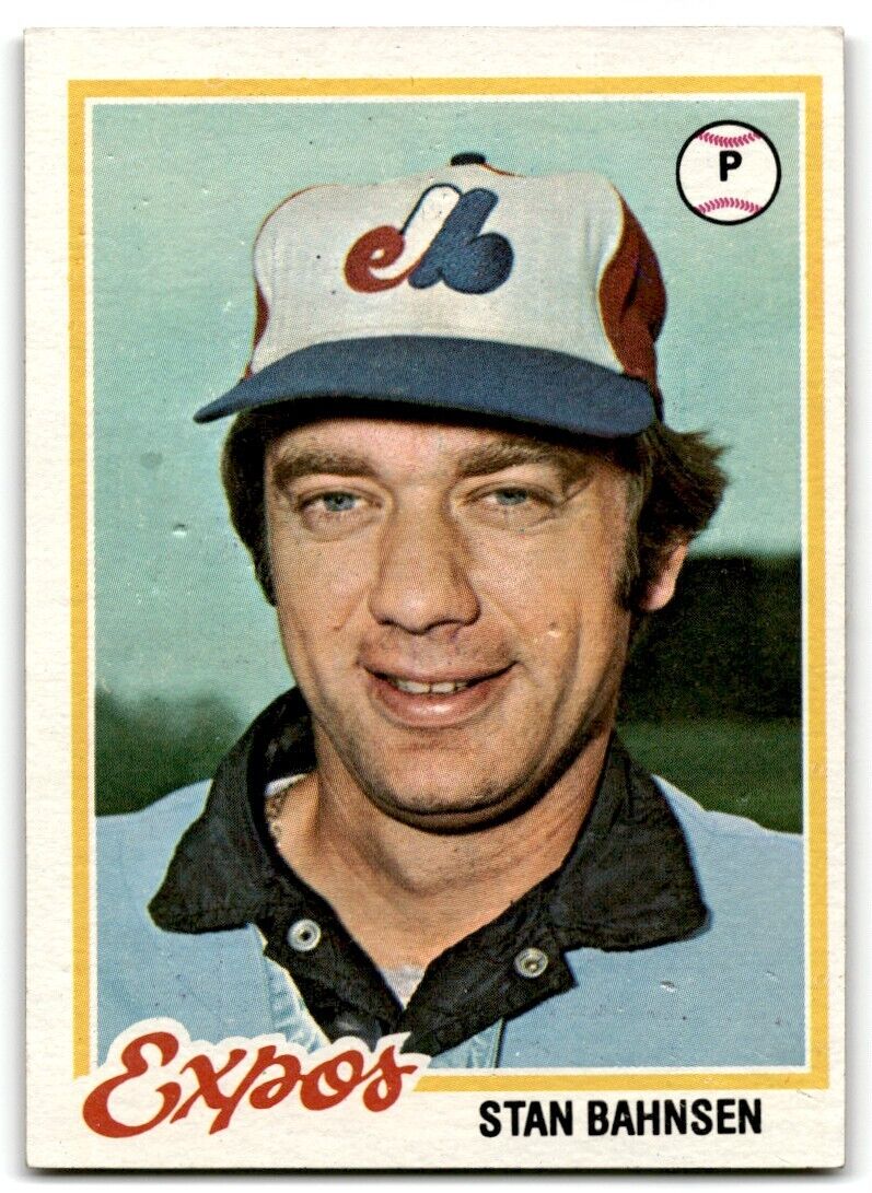 1978 Topps Stan Bahnsen Montreal Expos #97