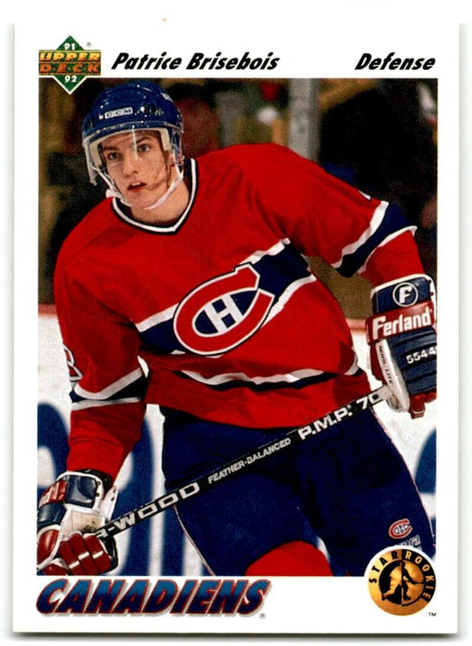 1991-92 Upper Deck Patrice Brisebois Montreal Canadiens #442