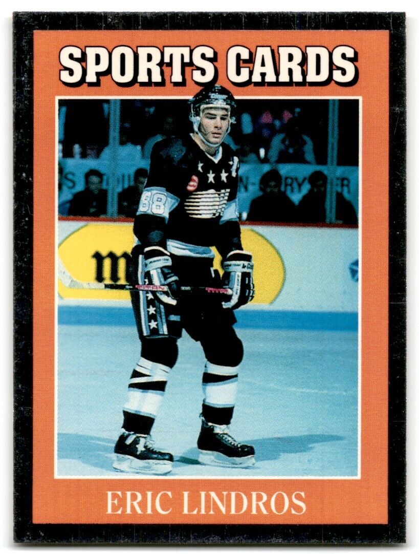 1991-92 Sports Card News Eric Lindros Oshawa #14