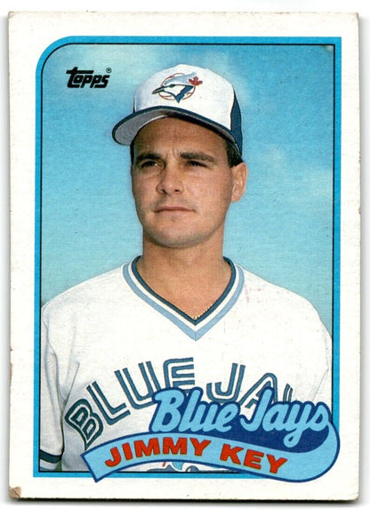 1989 Topps Jimmy Key Toronto Blue Jays #229