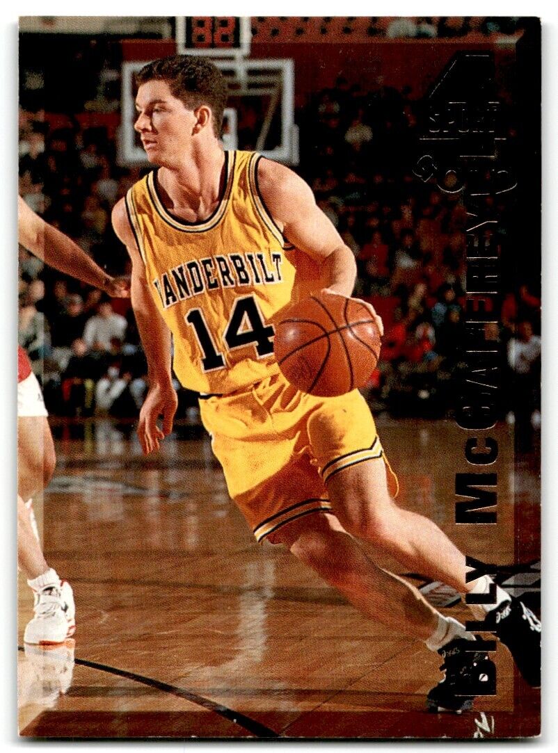 1994-95 Classic Draft Billy McCaffrey Vanderbilt Commodores #16