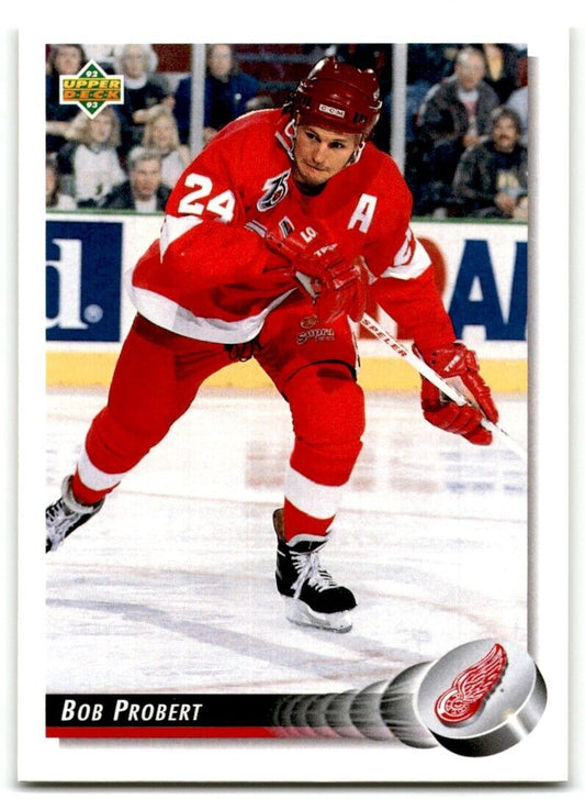 1992-93 Upper Deck Bob Probert Detroit Red Wings #248