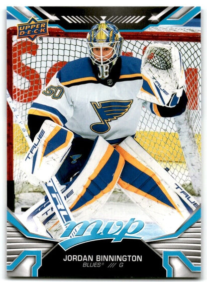 2022-23 Upper Deck MVP Jordan Binnington St. Louis Blues #35