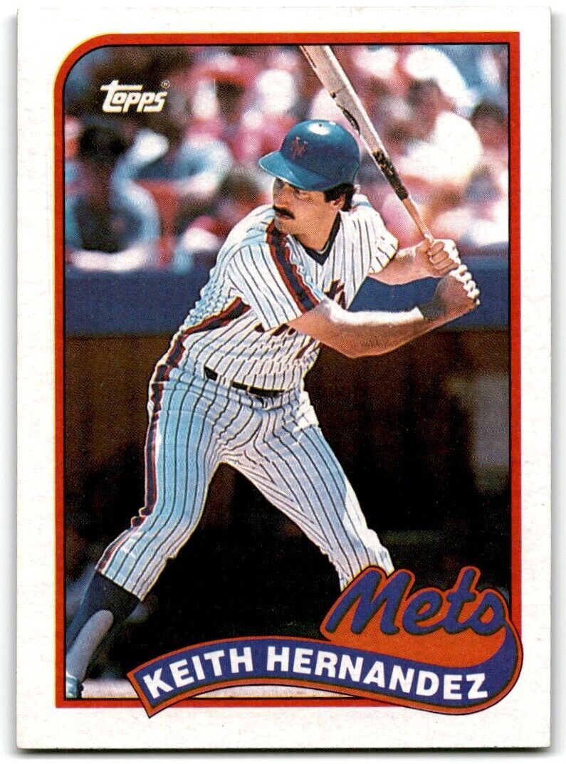 1989 Topps Keith Hernandez New York Mets #480