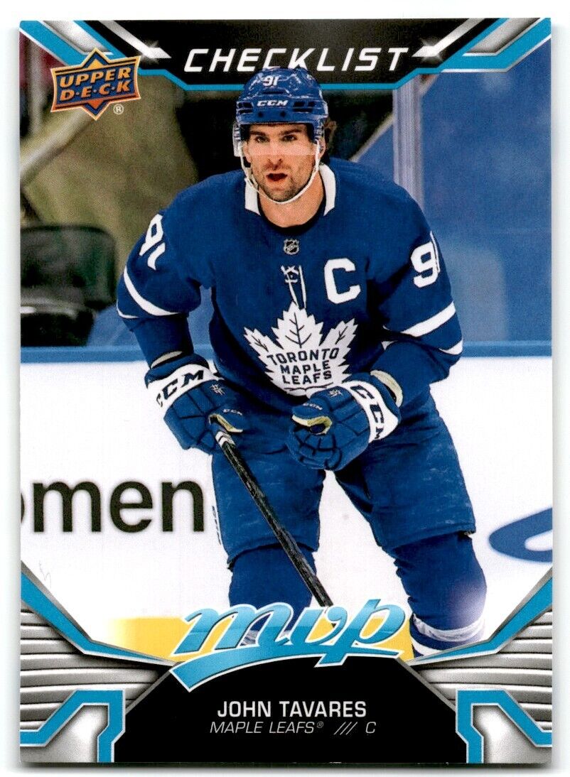 2022-23 Upper Deck MVP John Tavares Toronto Maple Leafs #200