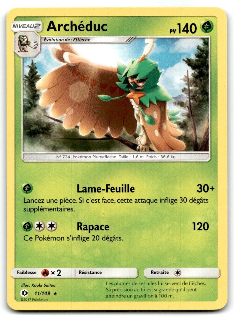 2017 Sun & Moon Decidueye Stage 2/Rare #11