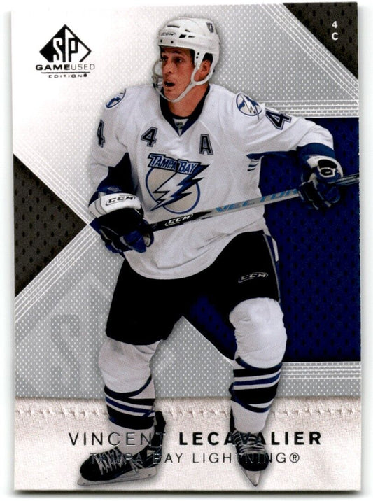 2007-08 SP Authentic Vincent Lecavalier Tampa Bay Lightning #13