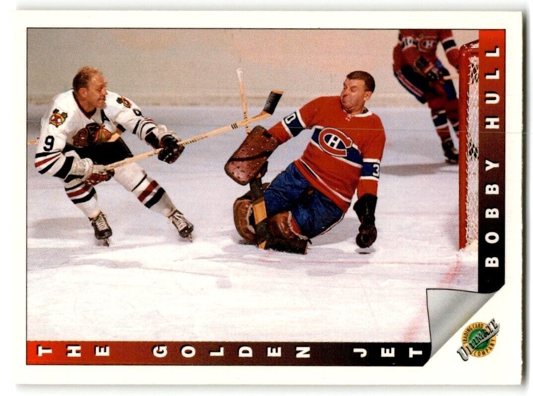 1991-92 Ultimate Original 6 French Bobby Hull The Curse of Muldoon is lifted