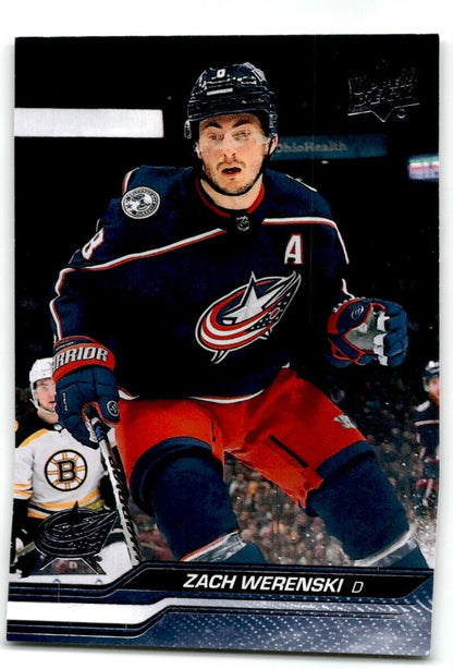 2023-24 Upper Deck Zach Werenski Columbus Blue Jackets #304