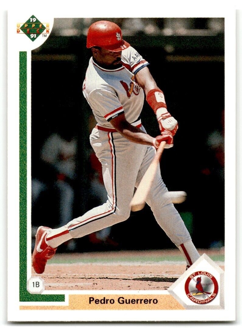 1991 Upper Deck Pedro Guerrero St. Louis Cardinals #327