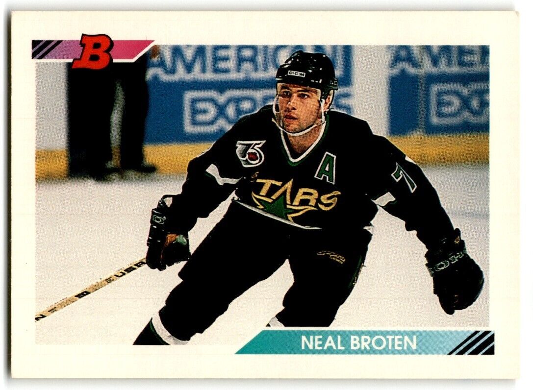 1992-93 Bowman Neal Broten Minnesota North Stars #81