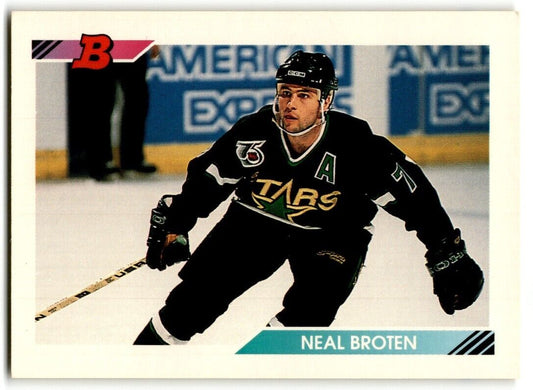 1992-93 Bowman Neal Broten Minnesota North Stars #81