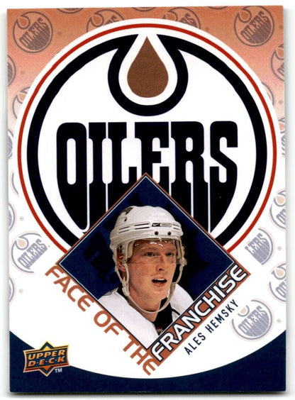 2009-10 Upper Deck Face of the Franchise Ales Hemsky Edmonton Oilers #FF4