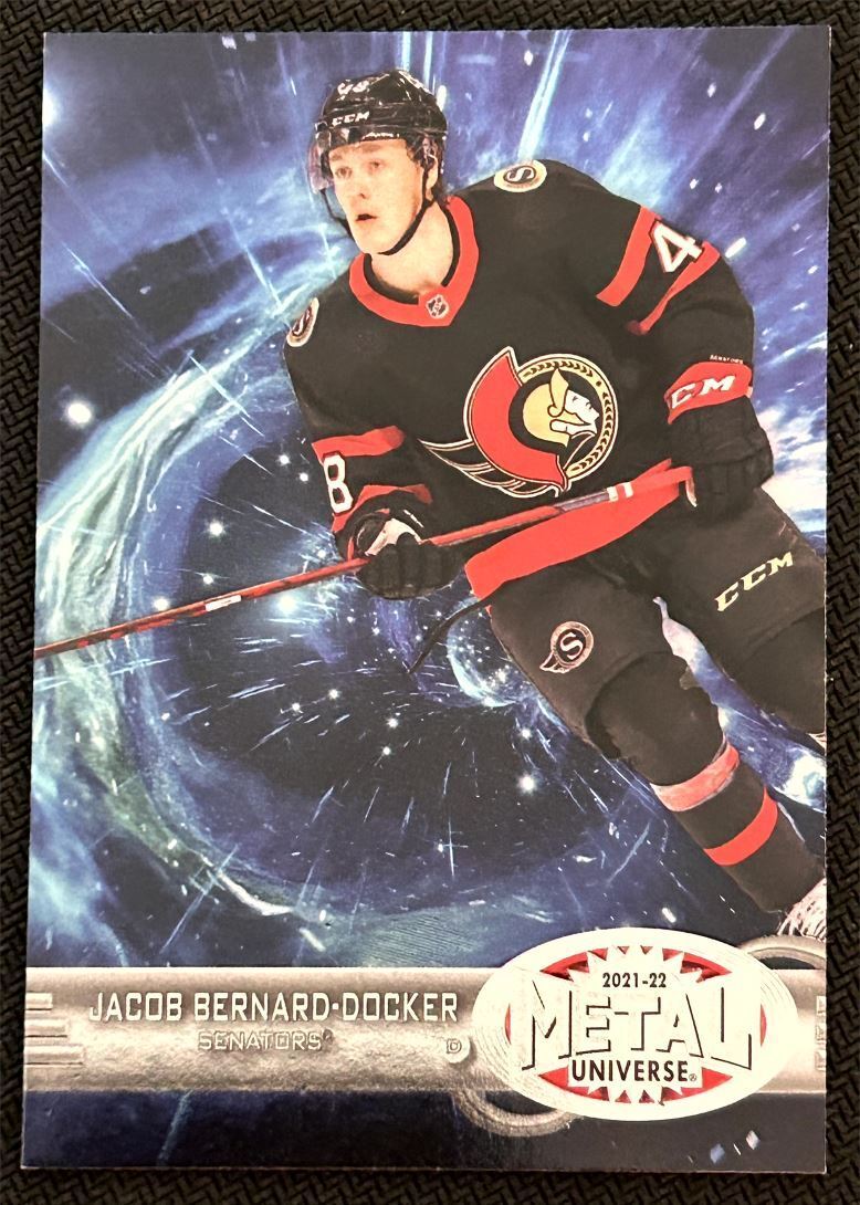 2013-14 Skybox Metal Universe 1997-98 Retro Rookies Jacob Trouba Rookie Winnipeg