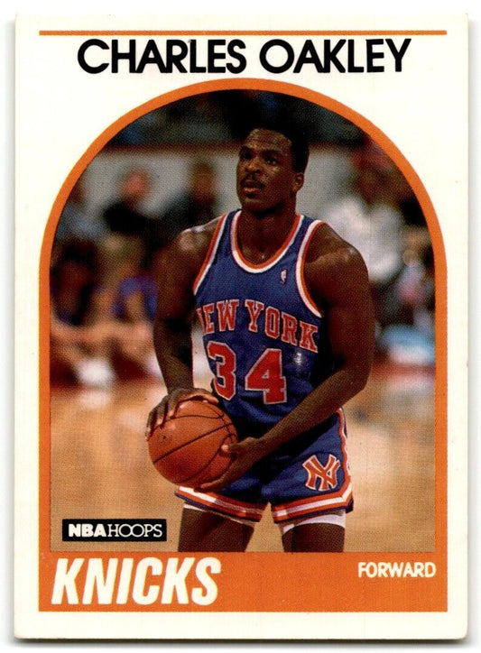 1989-90 Hoops Charles Oakley New York Knicks #213