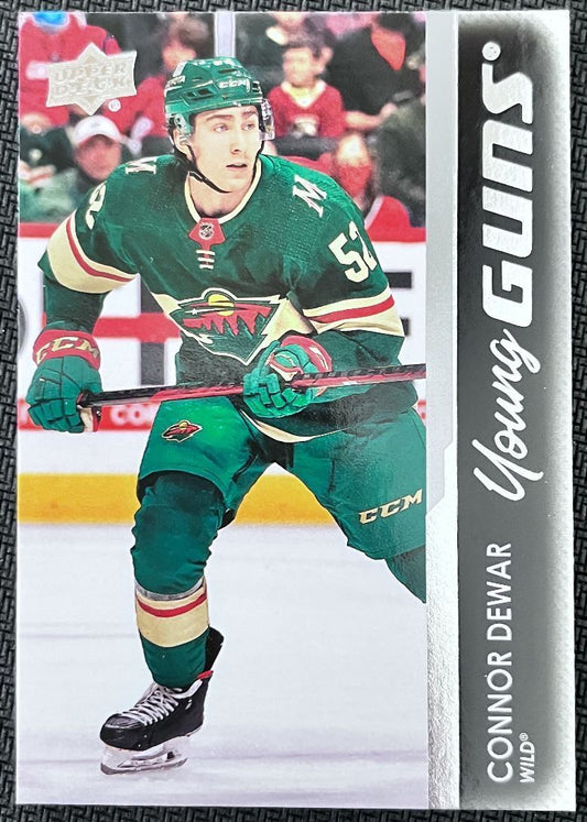 2021-22 Upper Deck Connor Dewar Rookie Minnesota Wild #702