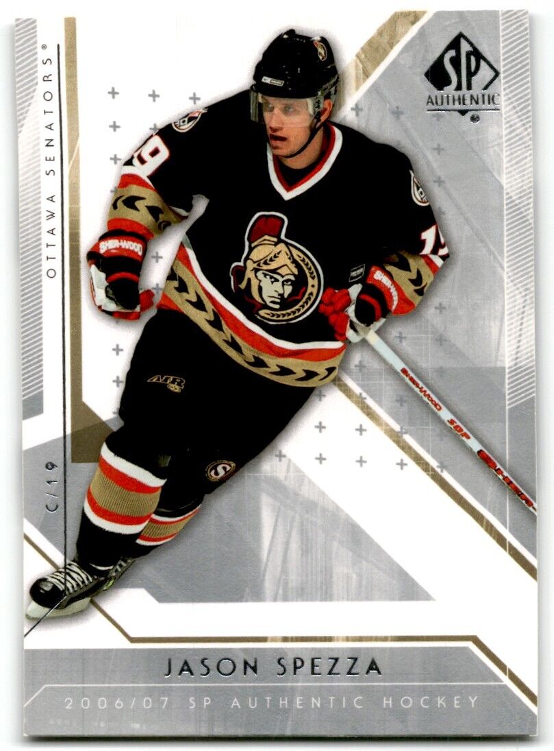 2006-07 SP Authentic Jason Spezza Ottawa Senators #32