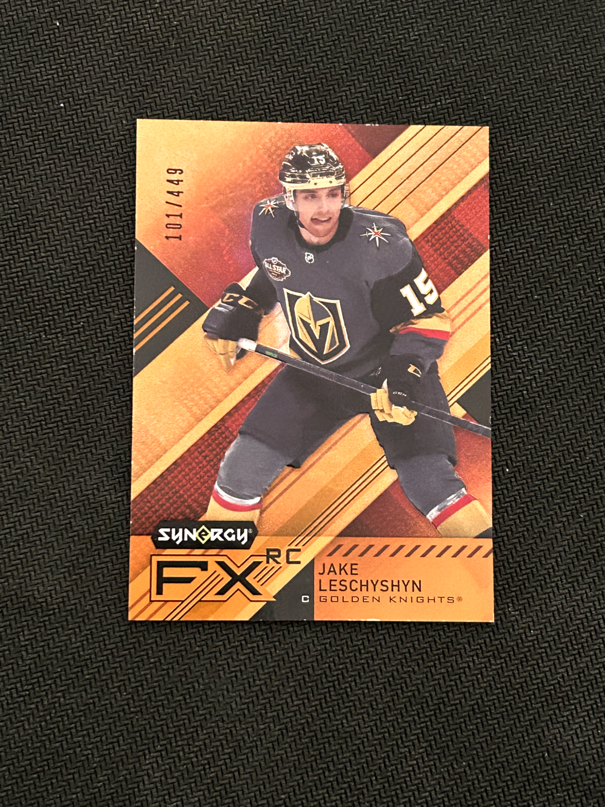 2021-22 Synergy Synergy FX Rookies Orange #FXR-JL Jake Leschyshyn 101/449