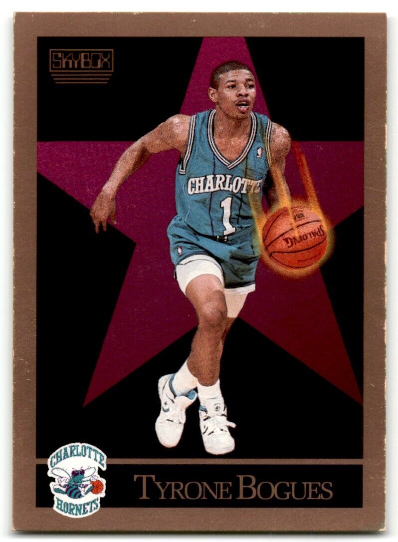 1990-91 SkyBox Tyrone Bogues Charlotte Hornets #26