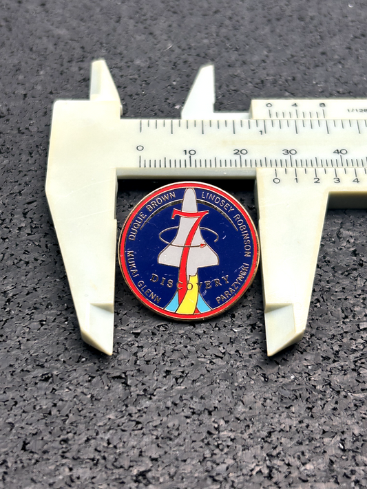 NASA Space Shuttle STS-95 Mission pin