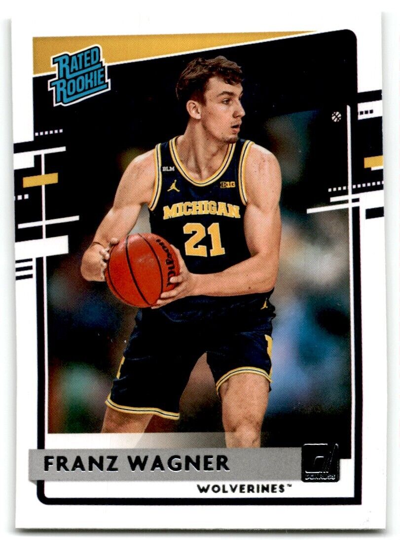 2021-22 Panini Chronicles Donruss Draft Picks Franz Wagner Michigan Wolverines