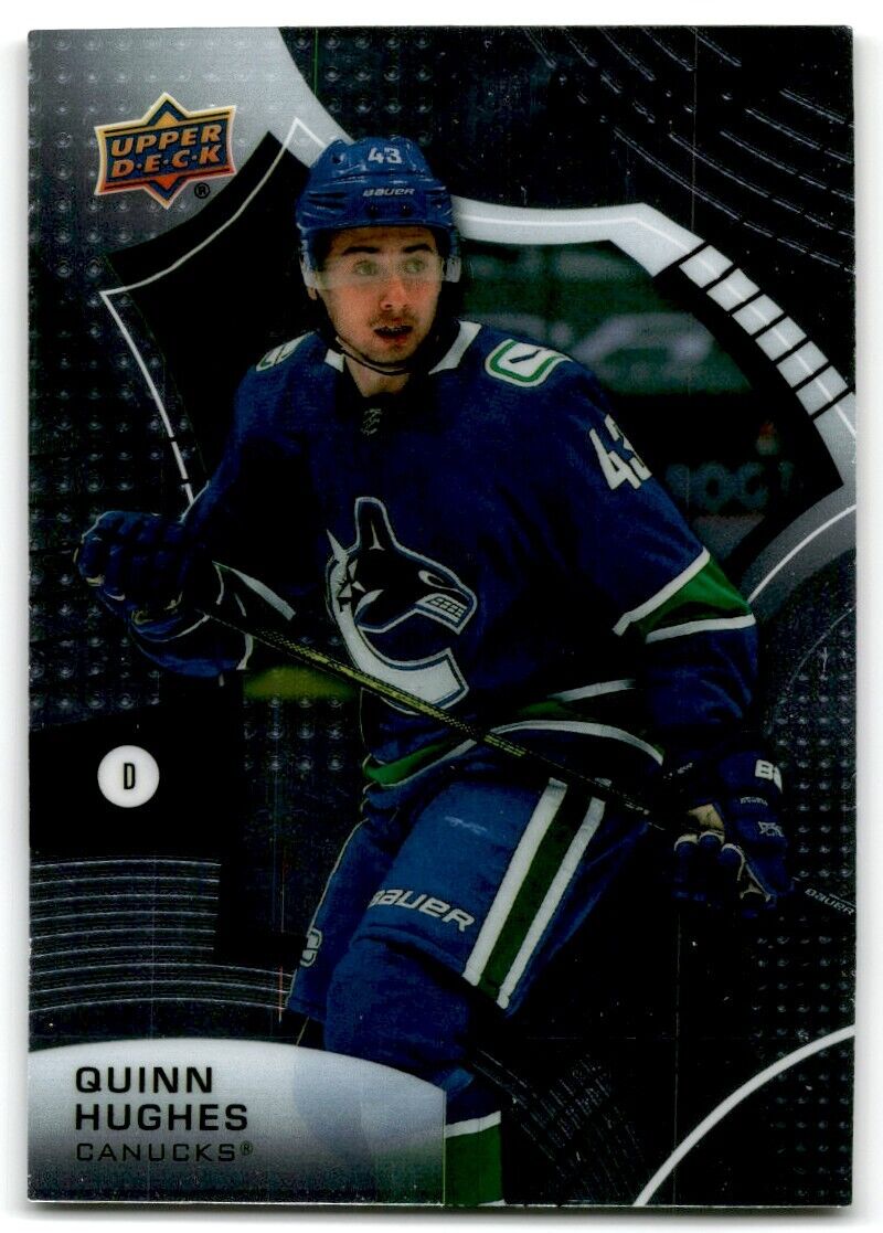 2021-22 Upper Deck Allure Quinn Hughes Vancouver Canucks #45