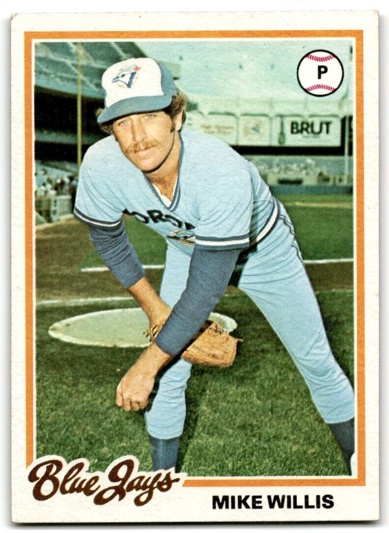 1978 Topps Mike Willis Toronto Blue Jays #293