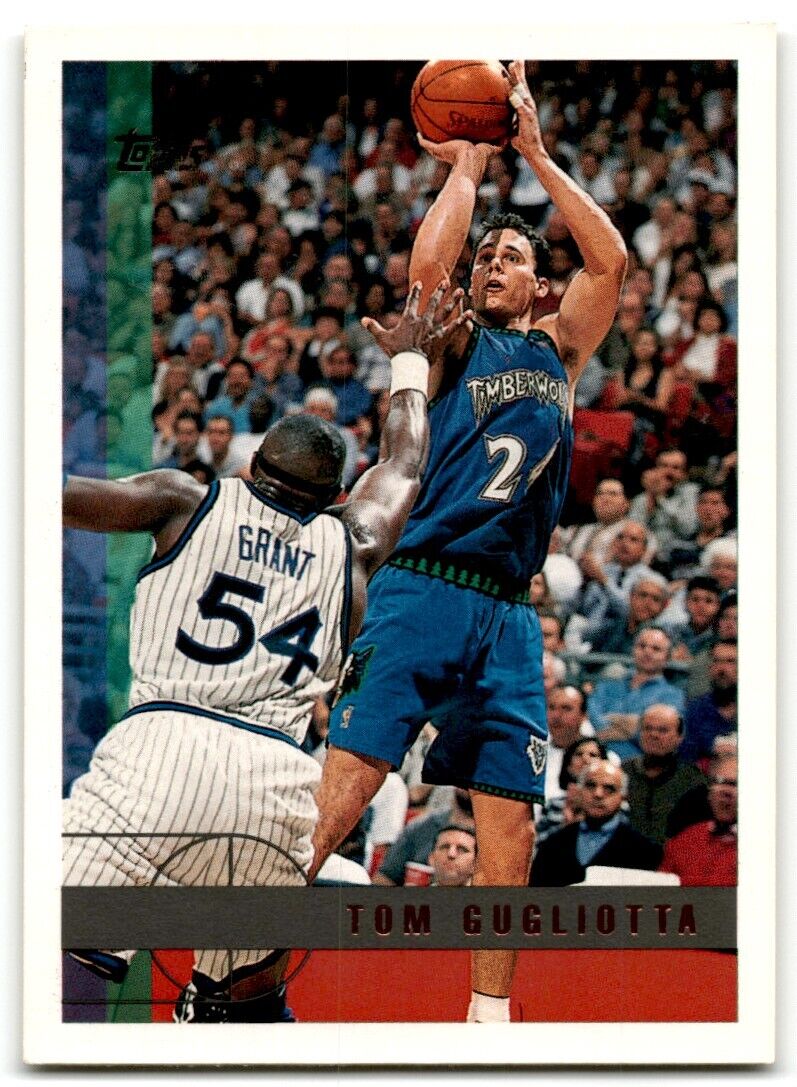 1997-98 Topps Tom Gugliotta Minnesota Timberwolves #89