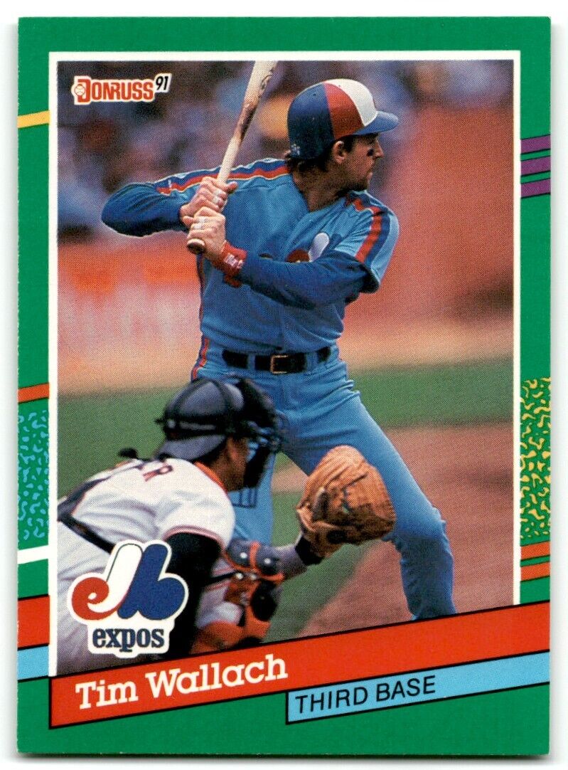 1991 Donruss Tim Wallach Montreal Expos #514