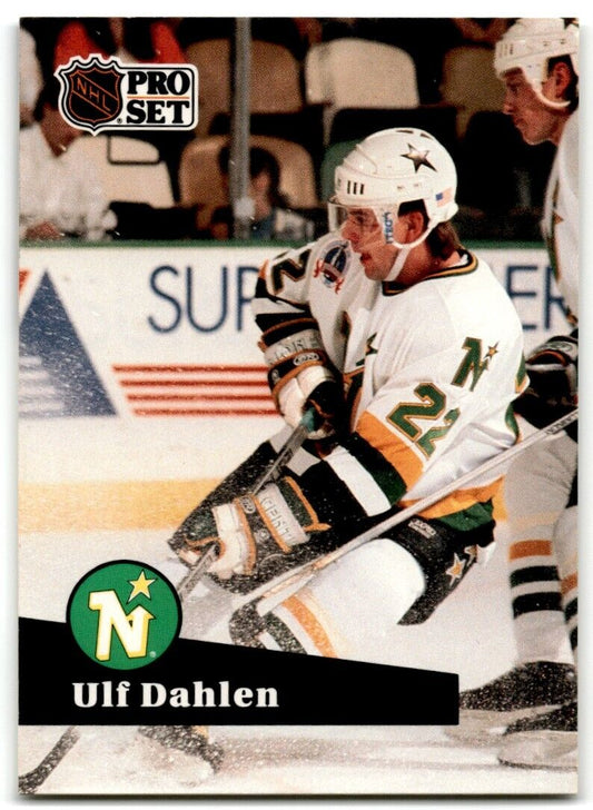 1991-92 Pro Set Ulf Dahlen Minnesota North Stars #106