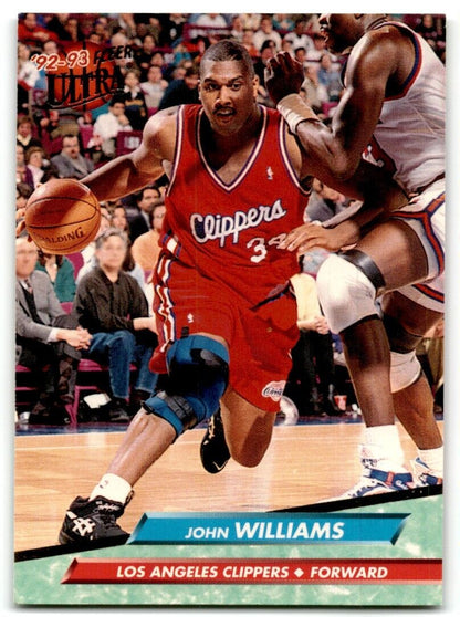 1992-93 Fleer Ultra John Williams Los Angeles Clippers #283