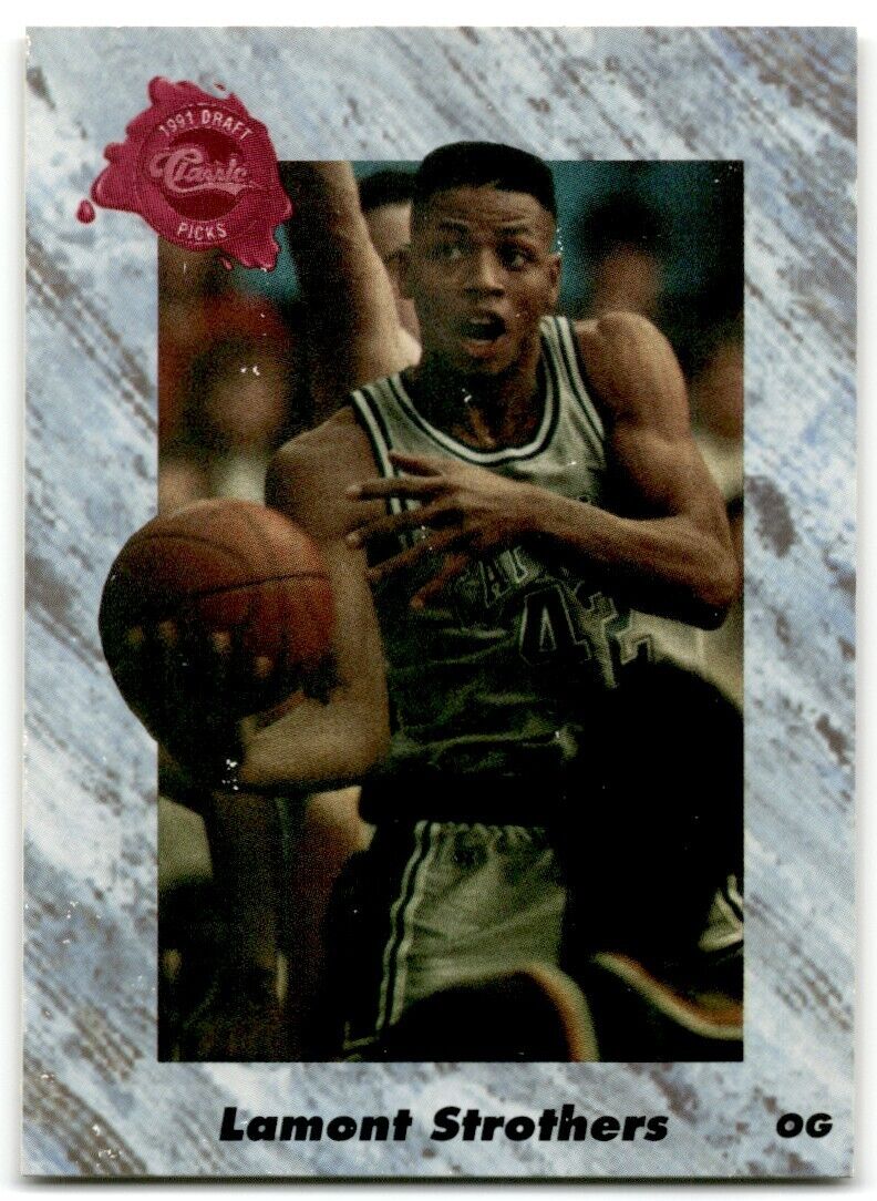 1991-92 Classic Lamont Strothers Rookie Christopher Newport Captains #181