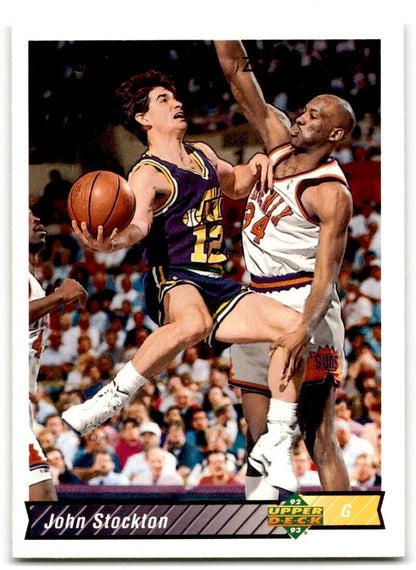 1992-93 Upper Deck John Stockton Utah Jazz #116