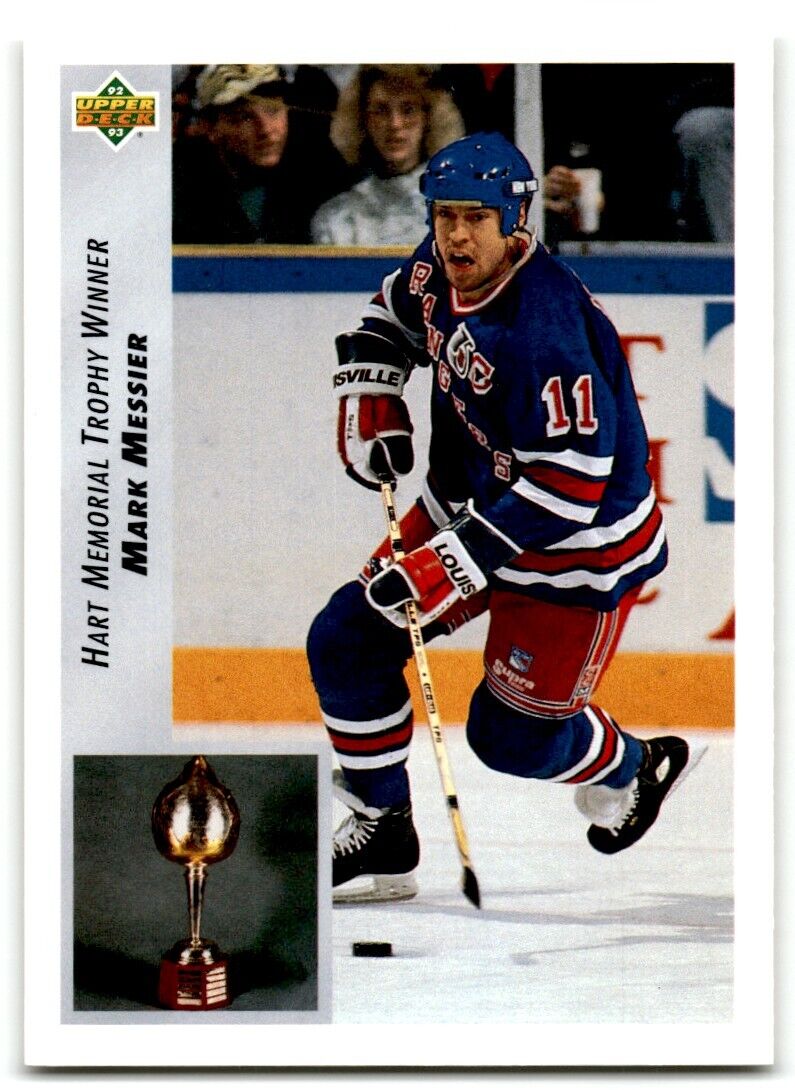 1992-93 Upper Deck Mark Messier New York Rangers #437