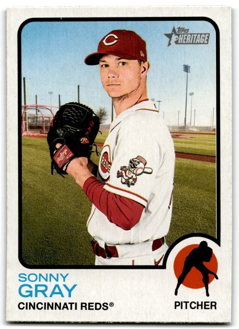 2022 Topps Heritage Sonny Gray Cincinnati Reds #282