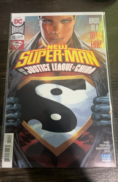 New Super-Man & The Justice League Of China #20 Variant A 2018