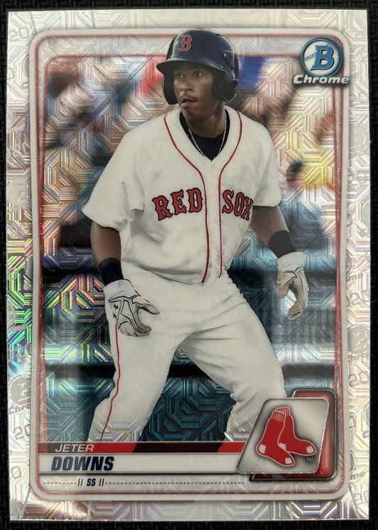 2020 Bowman Chrome Prospects Jeter Downs Boston Red Sox #BCP-227