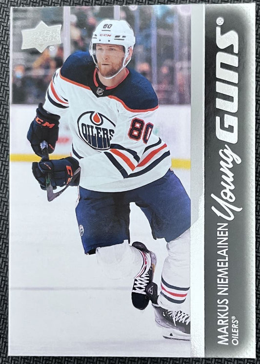 2021-22 Upper Deck Markus Niemelainen Rookie Edmonton Oilers #715