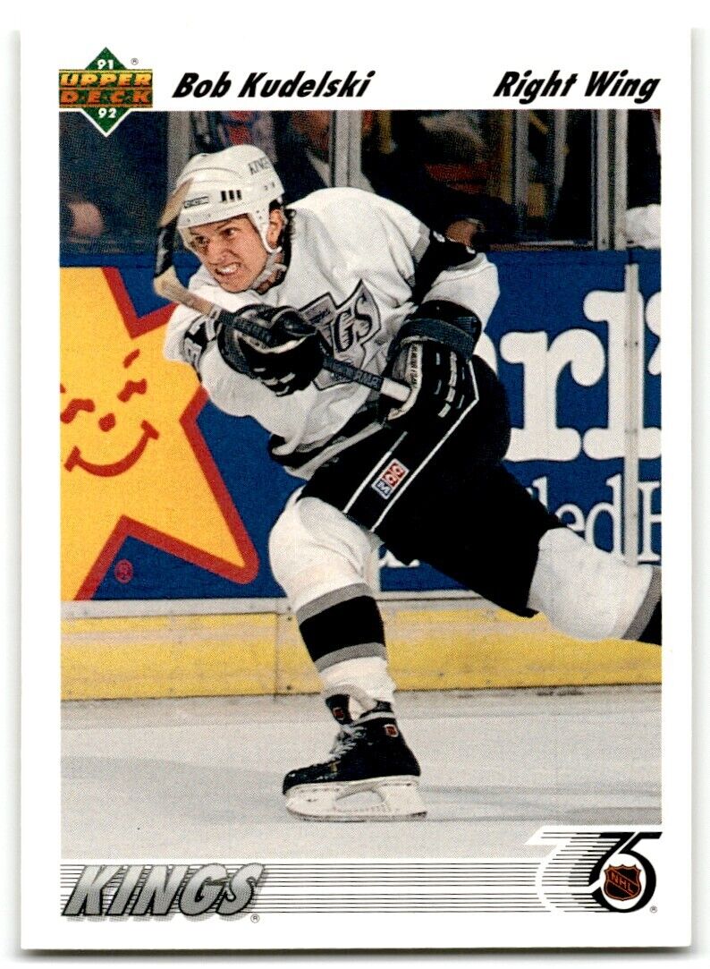 1991-92 Upper Deck Bob Kudelski Los Angeles Kings #301