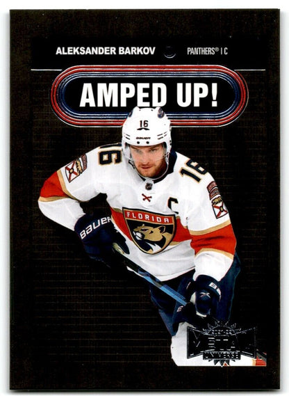 2021-22 Skybox Metal Universe Amped Up Aleksander Barkov Florida Panthers #AU-9