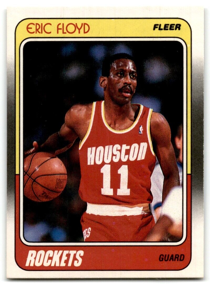 1988-89 Fleer Sleepy Floyd Houston Rockets #51